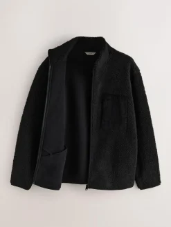 Next Zip Through Funnel Borg Fleece^ Sweatshirts & Hoodies|Sweatshirts & Hoodies