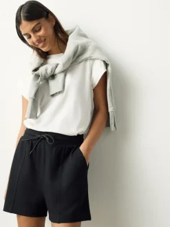 Next Black/Berry Jersey Shorts 2 Pack^Women Shorts