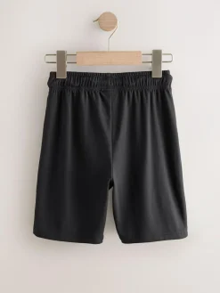 Sale Next Light Weight Sports Shorts 2 Pack (3-17yrs) Black/Black