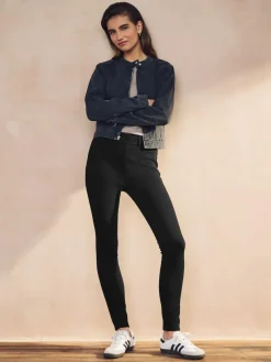 Next Full Length Jersey Denim Leggings 2 Pack^Women Leggings & Sweatpants