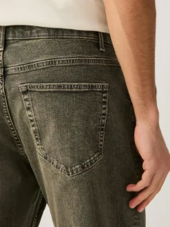 Next Black/Brown Single Straight Fit Classic Stretch Jeans^ Jeans|Jeans