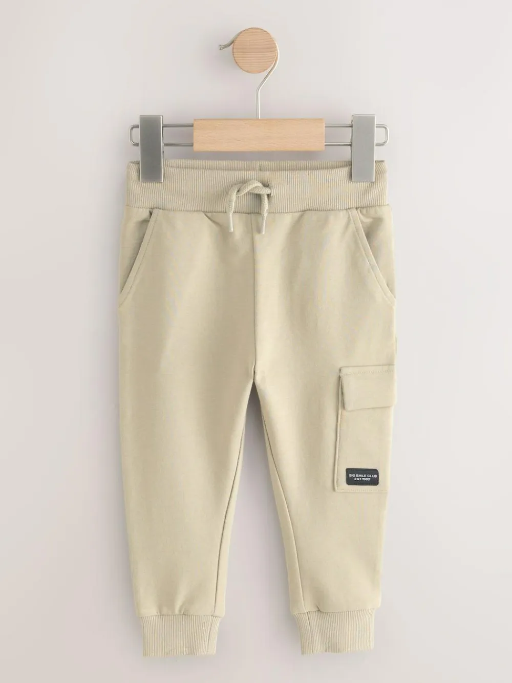 Sale Next Skinny Fit Joggers 5 Pack (3mths-7yrs) Black/Charcoal Grey/ Stone/Khaki Green