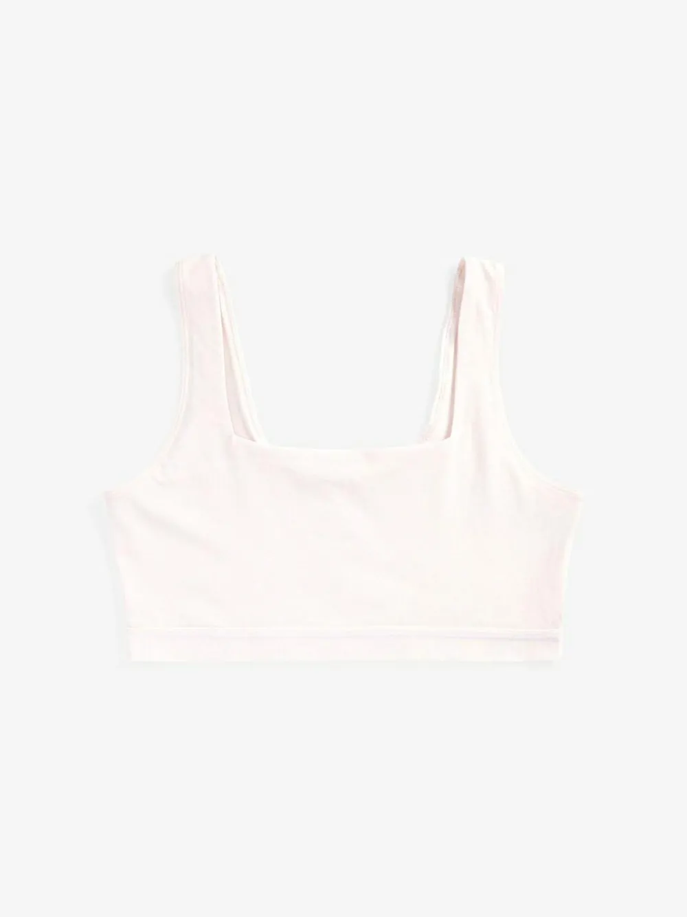 Clearance Next 3 Pack Ultimate Comfort Crop Tops Black/Cream/Praline Nude