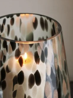 Best Next Black/Gold Glass Confetti Hurricane