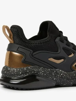 Next Standard Fit (F) Elastic Lace Trainers^BOY School Shoes|Boys Shoes