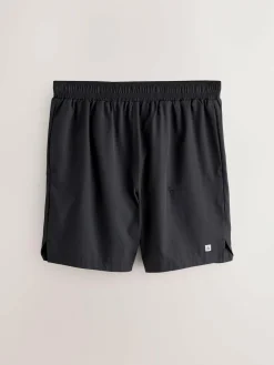 Next 7 Inch Active Gym Sports Shorts 2 Pack Black/Grey