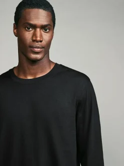 Next Black/Grey Check Long Sleeve 100% Cotton Pyjamas Set^ Pyjamas|Nightwear