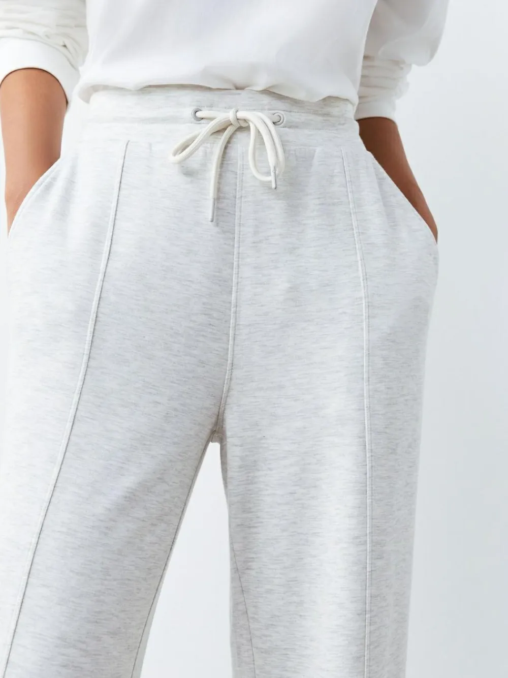 Next Black/Grey Jersey Wide Leg Joggers 2 Pack^Women Loungewear|Leggings & Sweatpants