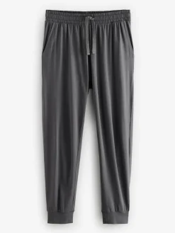 Next Black/Grey Long Sleeve Cuffed 100% Cotton Pyjamas^ Pyjamas|Nightwear