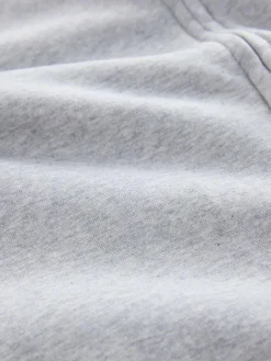 Best Next Black/Grey Marl Cotton Rich Heavyweight Jersey Full Zip Hoodies 2 Pack