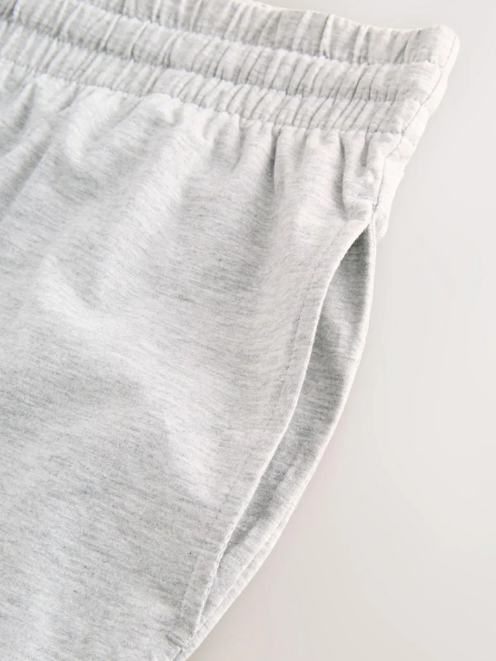 Best Next Short Sleeve Jersey Pyjamas Set Black/Grey Marl