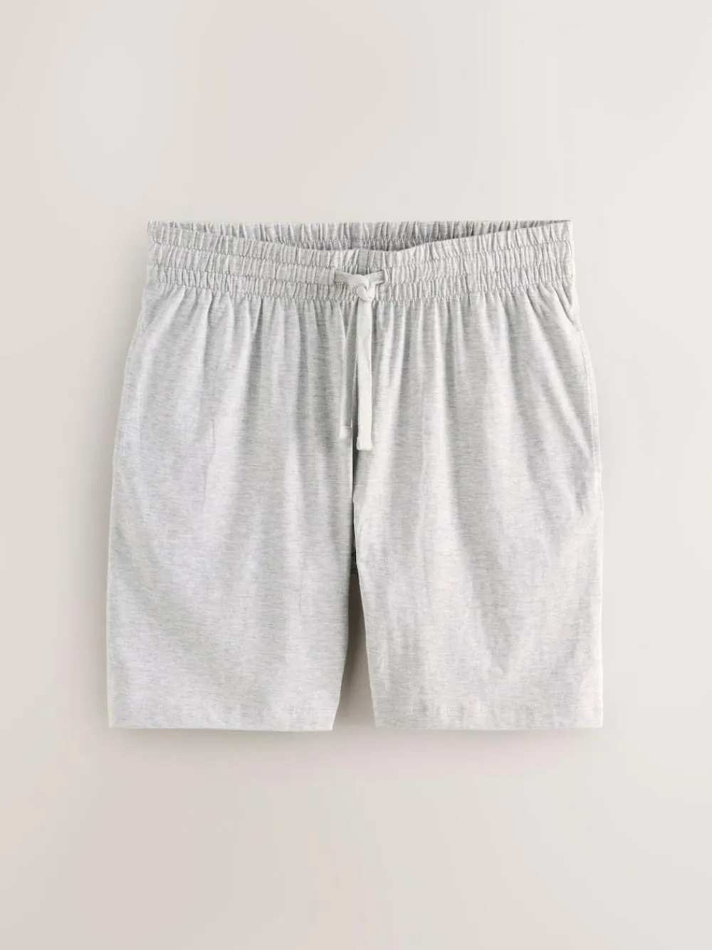 Best Next Short Sleeve Jersey Pyjamas Set Black/Grey Marl