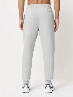 Outlet Next Slim Fit Brushback Heavyweight 2 Pack Joggers Black/Grey Marl