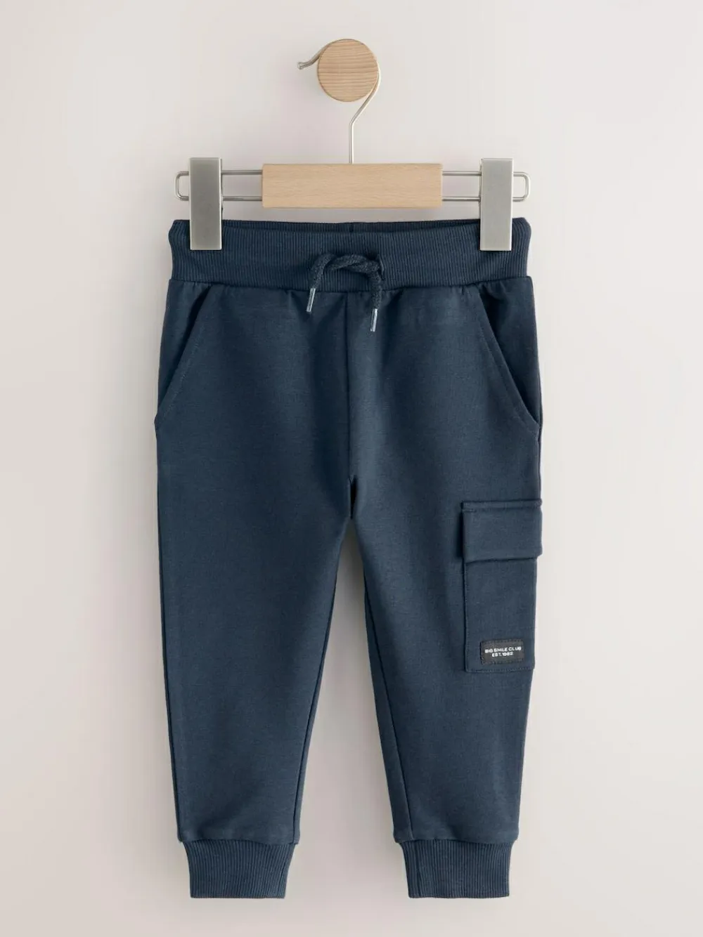 Next Skinny Fit Joggers 5 Pack (3mths-7yrs) Black/Grey Marl/Tan Brown