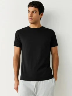 Next Slim Fit 100% Cotton Layering T-Shirts 5 Pack^ Loungewear