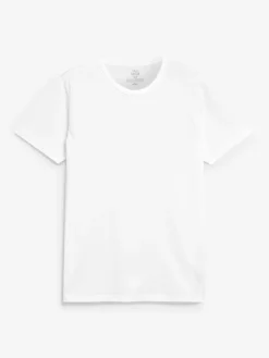 Next Slim Fit 100% Cotton Layering T-Shirts 5 Pack^ Loungewear