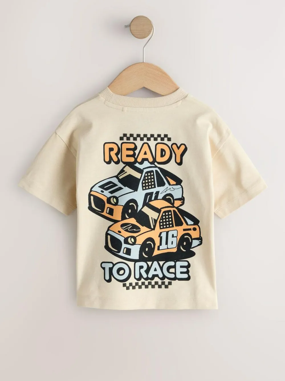 Next Black/Grey Race Car Short Sleeve Graphic T-Shirts 3 Pack (3mths-7yrs)^BOY Tops|T-Shirts