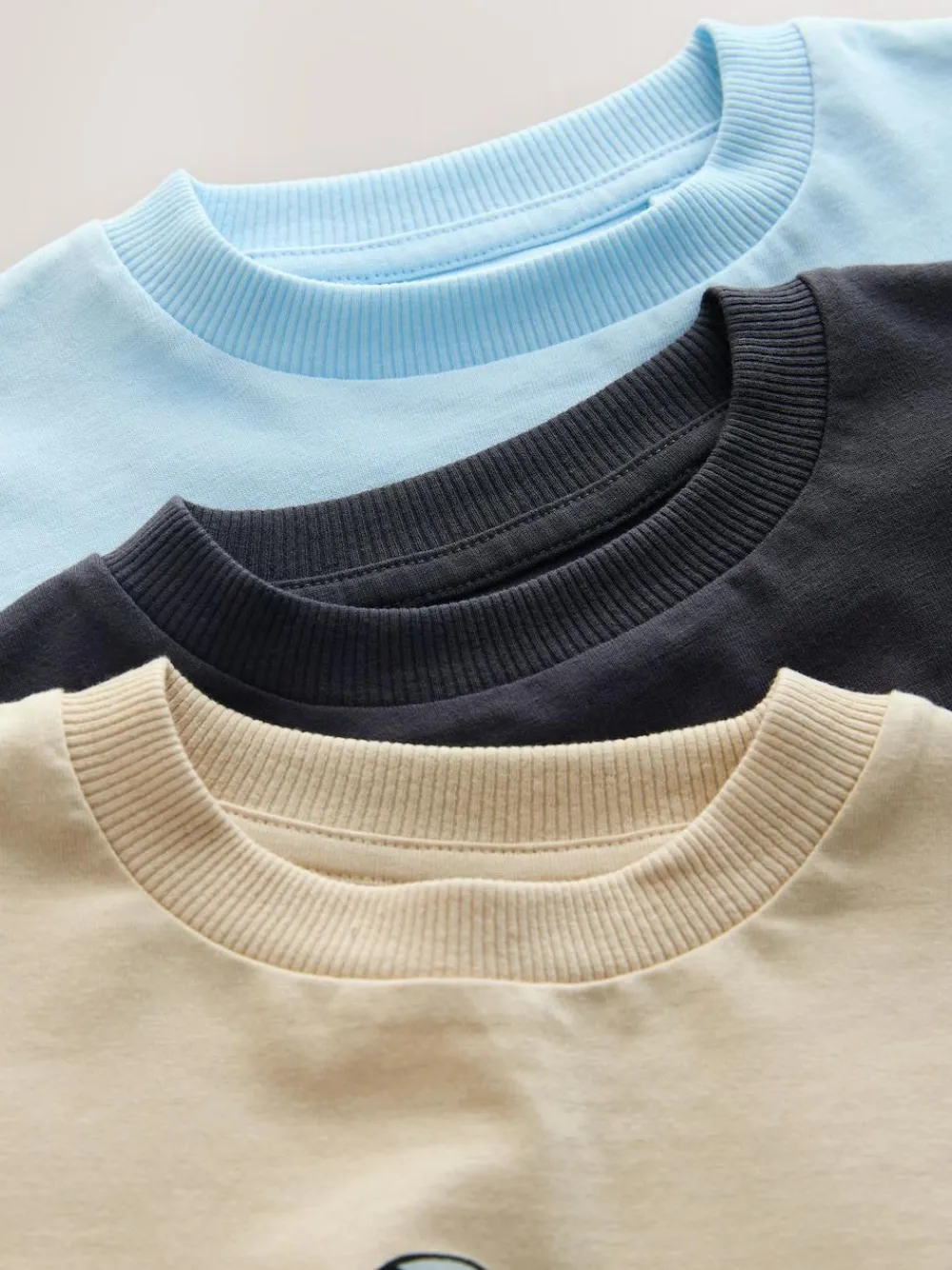 Next Black/Grey Race Car Short Sleeve Graphic T-Shirts 3 Pack (3mths-7yrs)^BOY Tops|T-Shirts