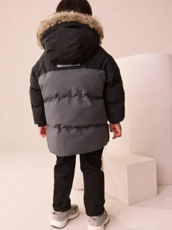 Next Waterproof Warm Padded Coat (12mths-10yrs)^BOY Newborn Clothing|Baby Winter Clothing