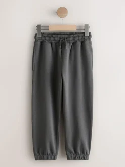 Sale Next Black/Grey/Charcoal Regular Fit Joggers 3 Pack (3-16yrs)