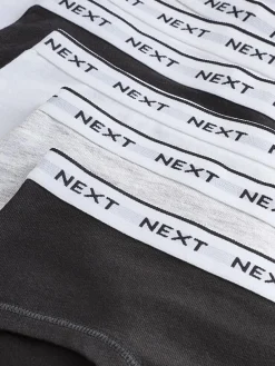 Hot Next Hipsters 7 Pack (2-16yrs) Black/Grey/White