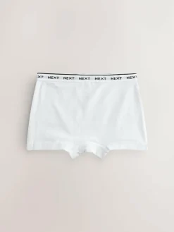 Next Black/Grey/White Short Briefs 5 Pack (2-16yrs)^ Underwear