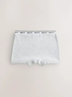 Next Black/Grey/White Short Briefs 5 Pack (2-16yrs)^ Underwear