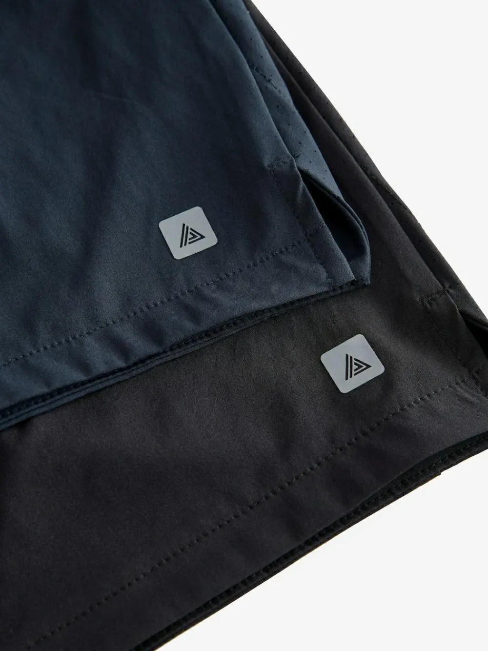 Best Next 7 Inch Active Gym Sports Shorts 2 Pack Black/Navy Blue