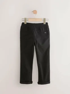 Next Black/Navy Rib Waist Pull-On Trousers 2 Pack (3-16yrs)^BOY Joggers|Pants & Chinos