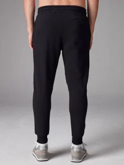 Discount Next Slim Fit Brushback Heavyweight 2 Pack Joggers Black/Navy