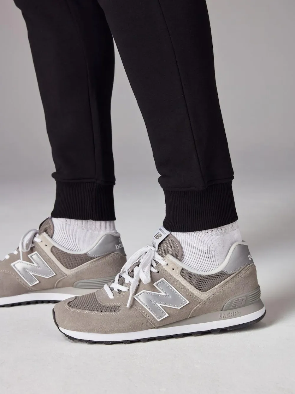 Discount Next Slim Fit Brushback Heavyweight 2 Pack Joggers Black/Navy