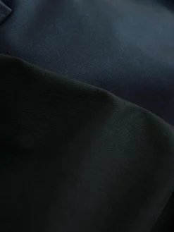 Hot Next Slim Fit Stretch Chino Shorts 2 Pack Black/Navy