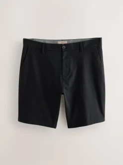 Hot Next Slim Fit Stretch Chino Shorts 2 Pack Black/Navy