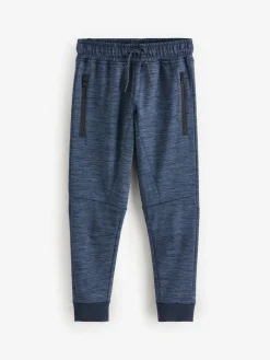 Best Next Zip Pocket Slim Joggers (3-16yrs) Black/Navy