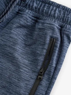 Best Next Zip Pocket Slim Joggers (3-16yrs) Black/Navy