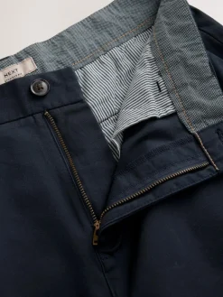 Next Black/Navy/Charcoal Straight Fit Stretch Chinos Shorts 3 Pack^ Shorts