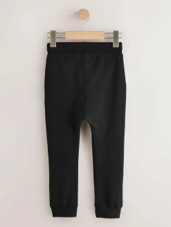 New Next Black/Navy/Grey Skinny Fit Joggers 5 Pack (3mths-7yrs)