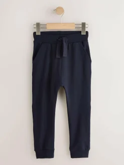 New Next Black/Navy/Grey Skinny Fit Joggers 5 Pack (3mths-7yrs)