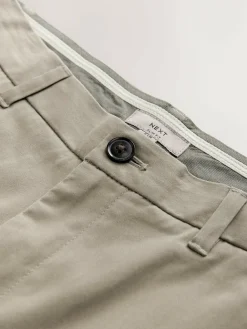 Best Next Black/Navy/Stone/Blue Slim Stretch Chino Trousers 4 Pack