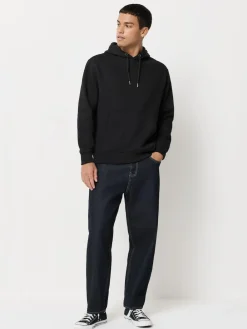 Sale Next Cotton Rich Jersey Overhead Hoodies 2 Pack Black/Neutral