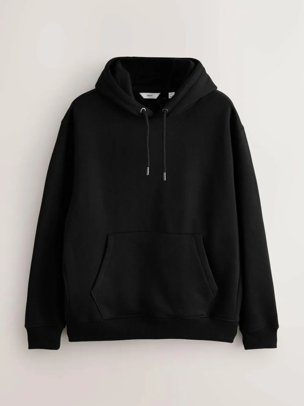Sale Next Cotton Rich Jersey Overhead Hoodies 2 Pack Black/Neutral