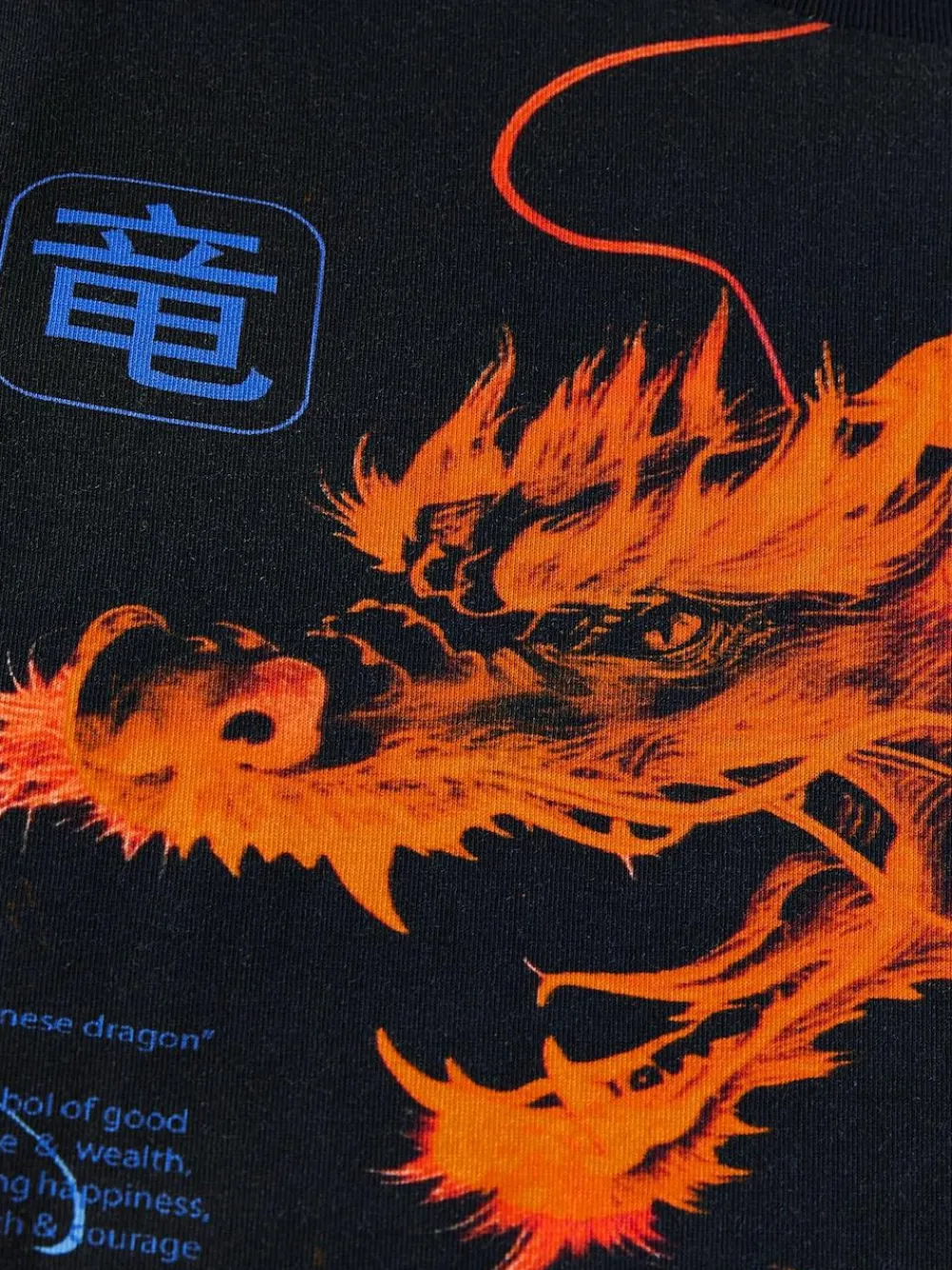 Next Black/Orange Dragon Regular Fit Short Sleeve All-Over Print T-Shirt (3-16yrs)^BOY Tops|T-Shirts