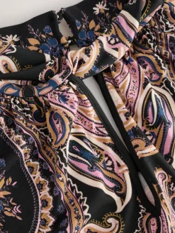 Next Long Sleeve Twist Neck Jersey Blouse^Women Blouses & Shirts