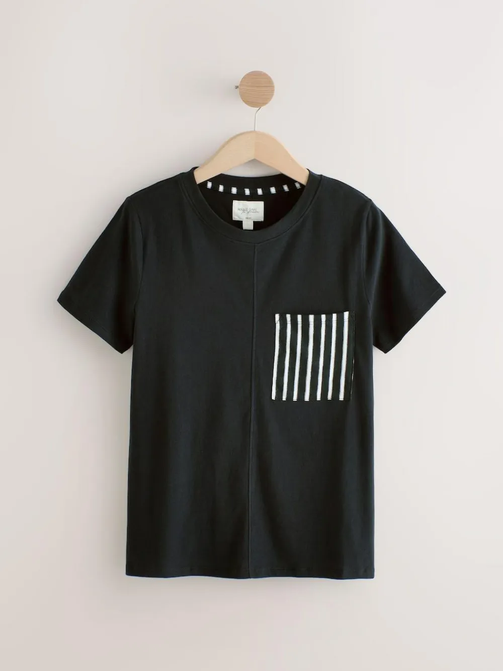 Best Next Short Set Pyjamas 2 Pack Black/Pink Stripe