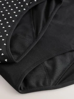 Next Full Brief Heavy Flow Period Knickers 2 Pack^Women Panties|All Lingerie