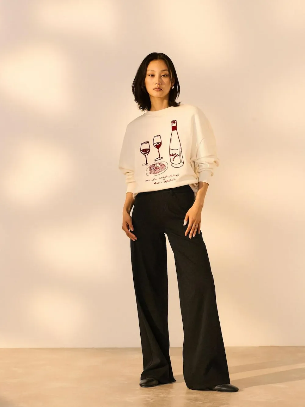 Next Jersey Denim Wide Leg Trousers 2 Pack^Women Jeans|Jeans