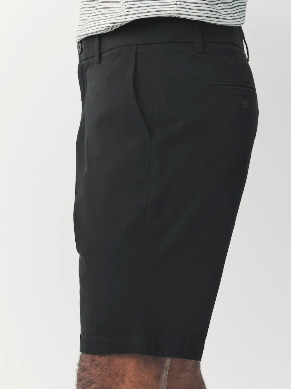 Sale Next Straight Fit Stretch Chino Shorts 4 Pack Black/Vintage Blue/ White/ Mushroom