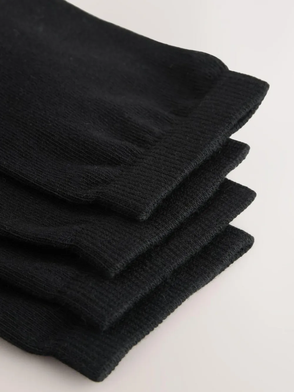 Outlet Next Black/White Spots/Stripe Footbed Ankle Socks 4 Pack Black/WhiteSpots/Stripe