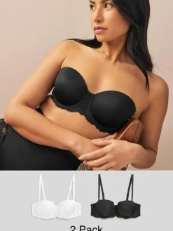 Next A-E Light Pad Strapless Multiway Bras 2 Pack^Women Bras