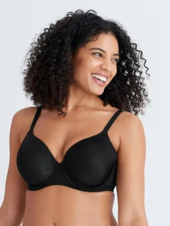 Outlet Next DD+ Light Pad Full Cup Smoothing T-Shirt Bras 2 Pack Black/White